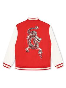 Kenzo Kids Omkeerbaar bomberjack - Rood