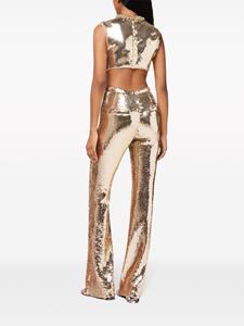Rabanne Flared broek - Goud