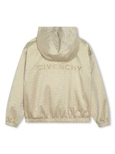givenchykids Givenchy Kids Windjack met capuchon - Goud