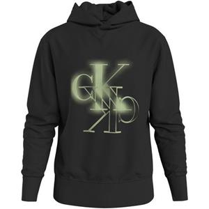 Calvin Klein Jeans Kapuzensweatshirt "MIRRORED CK LOGO HOODIE"