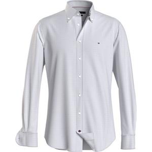 Tommy Hilfiger Langarmhemd "CL W-OXFORD DOBBY RF SHIRT", mit dezenter Labelflag auf der Brust