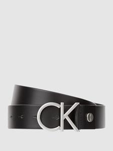 CK Calvin Klein Leren riem met labelapplicatie