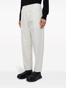 Jil Sander Broek met elastische tailleband - Wit