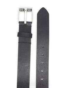 Diesel Bluestar II leren riem - Zwart