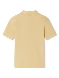 Bonpoint Polotop met geborduurd logo - Geel