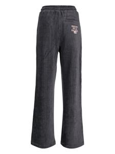 Musium Div. wide-leg ribbed trousers - Grijs