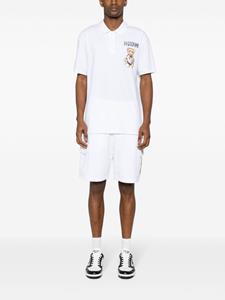 Moschino Katoenen poloshirt met patroon - Wit