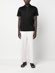 Canali Poloshirt - Zwart