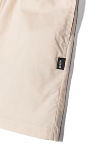 msgmkids MSGM Kids Parachute katoenen bermuda shorts - Beige