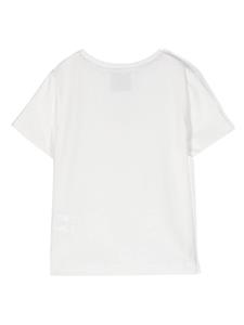 Simonetta T-shirt met ruches - Wit