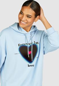 MARC AUREL Hoodie mit Heart-Print