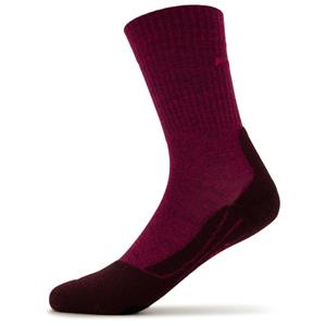 Falke TK2 Wool Sok Dames Donkerrood