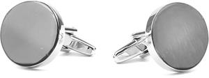 Manchetknopen Suitable Manchetknoop Rond Zilver