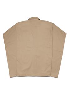 mm6maisonmargielakids MM6 Maison Margiela Kids Pet met geborduurd logo - Beige