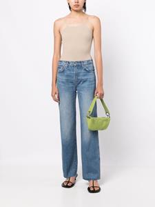 Reformation Val 90s mid waist straight jeans - Blauw