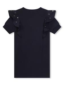 Chloé Kids Midi-jurk met ringlets - Zwart