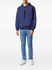 Versace Medusa slim-fit mid waist jeans - Blauw