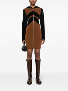 jeanpaulgaultierpre-owned Jean Paul Gaultier Pre-Owned 1980s mini-jurk met capuchon - Zwart