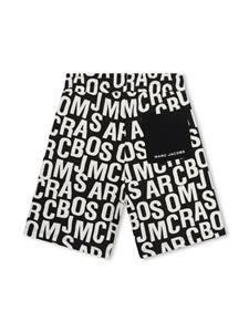 marcjacobskids Marc Jacobs Kids Shorts van katoenmix - Zwart