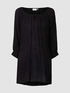 Kaffe Blouseshirt van viscose in kreuklook