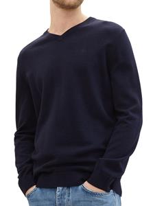 TOM TAILOR V-Ausschnitt-Pullover