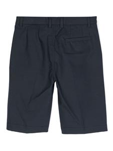 Monnalisa Geribbelde katoenen shorts - Blauw