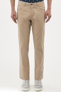 ORGANICATION Herren vegan Freizeithose Beige Elastan Mix