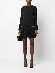 Just Cavalli Mini-jurk met geplooid detail - Zwart