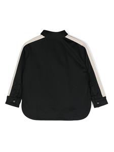 palmangelskids Palm Angels Kids Gestreept shirtjack - Zwart