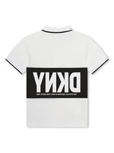 dknykids Dkny Kids Poloshirt met colourblocking - Wit