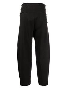 Transit Straight mid waist broek - Grijs
