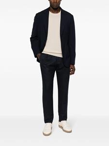Kiton Straight broek - Blauw