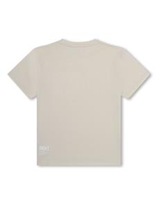 Dkny Kids T-shirt met logoprint - Beige