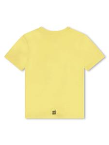 givenchykids Givenchy Kids T-shirt met 4G-print - Geel