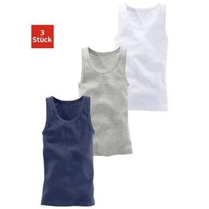 H.I.S Tanktop ideaal ergens onder te dragen (set, 3-delig)