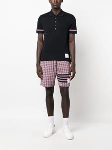 thombrowne Thom Browne Poloshirt met RWB-streep - Blauw