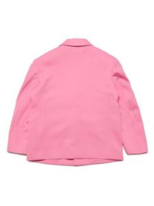 mm6maisonmargielakids MM6 Maison Margiela Kids Blazer met enkele rij knopen - Roze