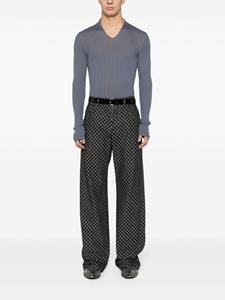 Balmain Jeans met wijde pijpen - Zwart