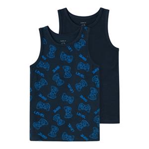 Tanktop 2-pack Donker Saffier