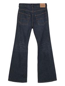 Balenciaga High waist bootcut jeans - Blauw