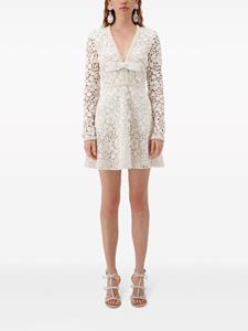 giambattistavalli Giambattista Valli Mini-jurk met lange mouwen - Wit