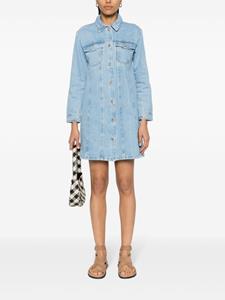 A.P.C. Denim mini-jurk - Blauw