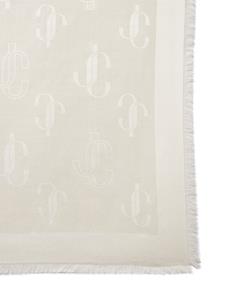 jimmychoo Jimmy Choo Emani zijden sjaal - Beige