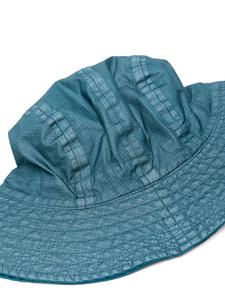 c.p.company C.P. Company Vissershoed met logoprint - Blauw