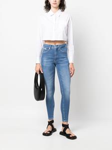 Calvin Klein Jeans Cropped jeans - Blauw
