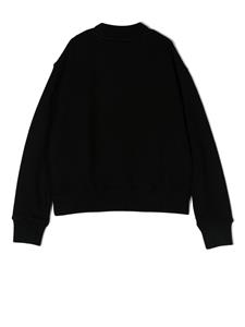 palmangelskids Palm Angels Kids Sweater met logoprint - Zwart