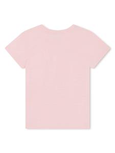 michaelkorskids Michael Kors Kids T-shirt met logoprint - Roze
