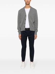 pttorino PT Torino Pantalon met verborgen sluiting en toelopende pijpen - Blauw