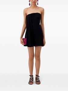 giambattistavalli Giambattista Valli Strapless mini-jurk - Zwart