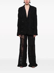 robertaeiner Roberta Einer Gehaakte broek - Zwart
